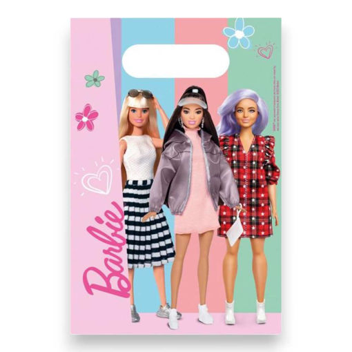 Picture of BARBIE PARTY BAG 23.6 X 15.8CM - 8 PACK